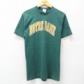 マジェスティック 90s 半袖Tシャツ ノートルダム グリーン M | 古着
