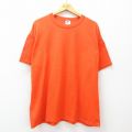 ラッセル 00s 半袖Tシャツ オレンジ XL | 古着