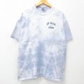 ヘインズ 00s 半袖Tシャツ MAD タイダイ グレー XL | 古着