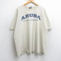 00s 半袖Tシャツ ベージュ XL | 古着