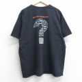 xirrus 00s 半袖Tシャツ クエスチョンマーク ブラック XL | 古着