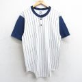 00s 半袖Tシャツ ツートンカラー ホワイト L | 古着