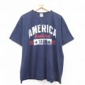フルーツオブザルーム 00s 半袖Tシャツ ネイビー XL | 古着