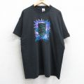 フルーツオブザルーム 90s 半袖Tシャツ トカゲ ブラック XL | 古着