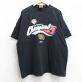 XL★古着 リーボック REEBOK 半袖 ビンテージ Tシャツ メンズ 00年代 00s NFL ニューイングランドペイトリオッツ 大きいサイズ コットン クルーネック 黒 ブラック アメフト スーパーボウル 25apr24 中古