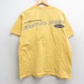 ノーティカ 90s 半袖Tシャツ ビッグロゴ イエロー L | 古着