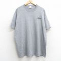 ラッセル 00s 半袖Tシャツ ワンポイントロゴ グレー XL | 古着