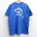 オニータ 90s 半袖Tシャツ RAMONA ブルー XL | 古着