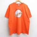00s 半袖Tシャツ ブルームーン オレンジ XL | 古着