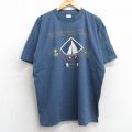 90s 半袖Tシャツ ウィニペソーキー ネイビー XL | 古着