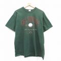 フルーツオブザルーム 90s 半袖Tシャツ 野球 グリーン XL | 古着