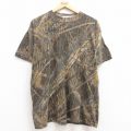 00s 半袖Tシャツ モッシーオーク ブラウン迷彩 XL | 古着