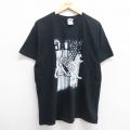 00s 半袖Tシャツ チーター星条旗 ブラック L | 古着