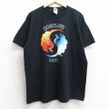 フルーツオブザルーム 00s 半袖Tシャツ ドラゴン ブラック XL | 古着