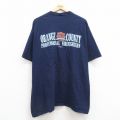 フルーツオブザルーム 00s 半袖Tシャツ オレンジカウンティ ネイビー XL | 古着