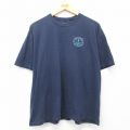 リー 90s 半袖Tシャツ イカリ ネイビー XL | 古着