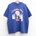 00s 半袖Tシャツ ベースボール ブルー XL | 古着