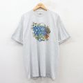 フルーツオブザルーム 00s 半袖Tシャツ オデッセイ01 グレー霜降り XL | 古着