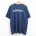 90s 半袖Tシャツ バスケットボール ネイビー XL | 古着