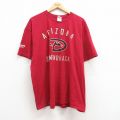 00s 半袖Tシャツ アリゾナダイヤモンドバックス バーガンディ XL | 古着