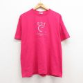 00s 半袖Tシャツ コアラ刺繍 ピンク L | 古着