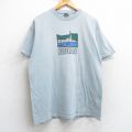90s 半袖Tシャツ グースロックスビーチ ネイビー XL | 古着