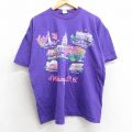 80s 半袖Tシャツ ワシントンDC パープル XL | 古着