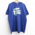 00s 半袖Tシャツ ディズニー ブルー XL | 古着