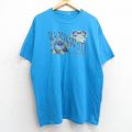 00s 半袖Tシャツ マッキノーシティ ライトブルー XL | 古着