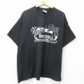 ヘインズ 00s 半袖Tシャツ 野球 ブラック XL | 古着