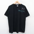 ジャージーズ 00s 半袖Tシャツ アート ブラック XL | 古着