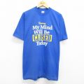 フルーツオブザルーム 90s 半袖Tシャツ CLOSE ブルー XL | 古着