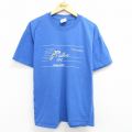 ヘインズ 90s 半袖Tシャツ RODE RACE ネイビー XL | 古着