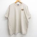 90s 半袖Tシャツ クマ ベージュ XL | 古着