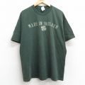 00s 半袖Tシャツ クローバー グリーン XL | 古着