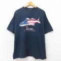 00s 半袖Tシャツ レッドフィッシュ ブラック XL | 古着