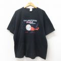 00s 半袖Tシャツ ソフトボール ブラック XL | 古着