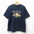 00s 半袖Tシャツ PLAYA ブラック XL | 古着
