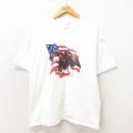 00s 半袖Tシャツ 鳥 ホワイト XL | 古着