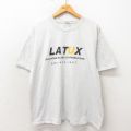 00s 半袖Tシャツ LATUX グレー XL | 古着