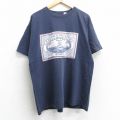 90s 半袖Tシャツ 船 ネイビー XL | 古着