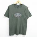 00s 半袖Tシャツ レイクジョージ グリーン XL | 古着
