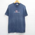 ラコナー 00s 半袖Tシャツ ワシントン ネイビー霜降り L | 古着