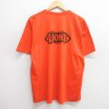 ジャージーズ 00s 半袖Tシャツ ウェルズビルライオンズフットボール オレンジ XL | 古着