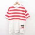 90s 半袖Tシャツ レトロスポーツ ホワイト XL | 古着