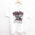 ヘインズ 90s 半袖Tシャツ ベースボールファイナルフォー ホワイト L | 古着