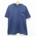 ヘインズ 00s 半袖Tシャツ オリンピック ネイビー XL | 古着