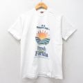 フルーツオブザルーム 90s 半袖Tシャツ 太陽 ホワイト M | 古着
