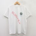 00s 半袖Tシャツ チンパンジー ホワイト L | 古着
