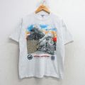 ジャージーズ 90s 半袖Tシャツ 機関車 グレー L | 古着
